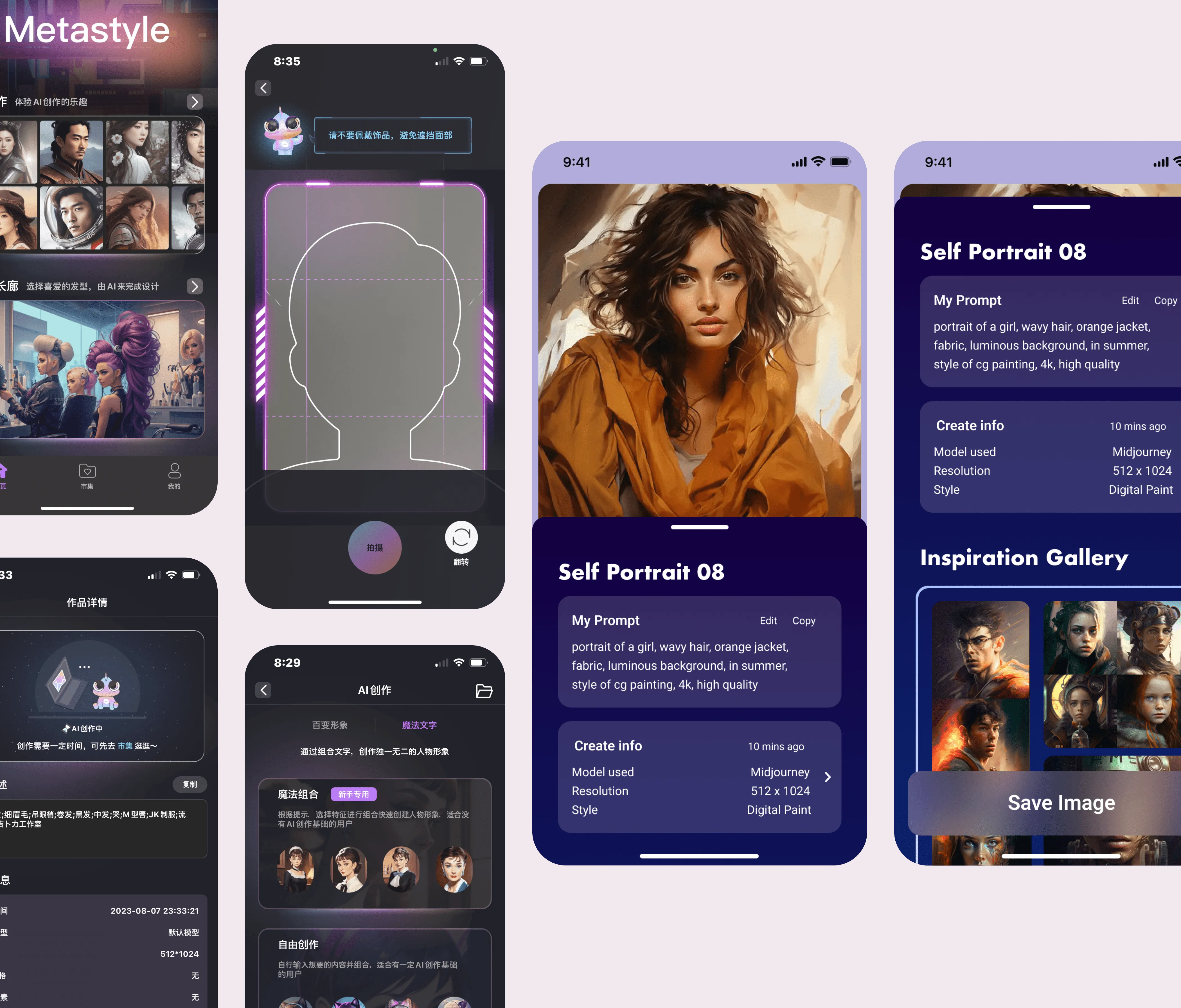 MetaStyle — Mobile AI Art Generator — cover