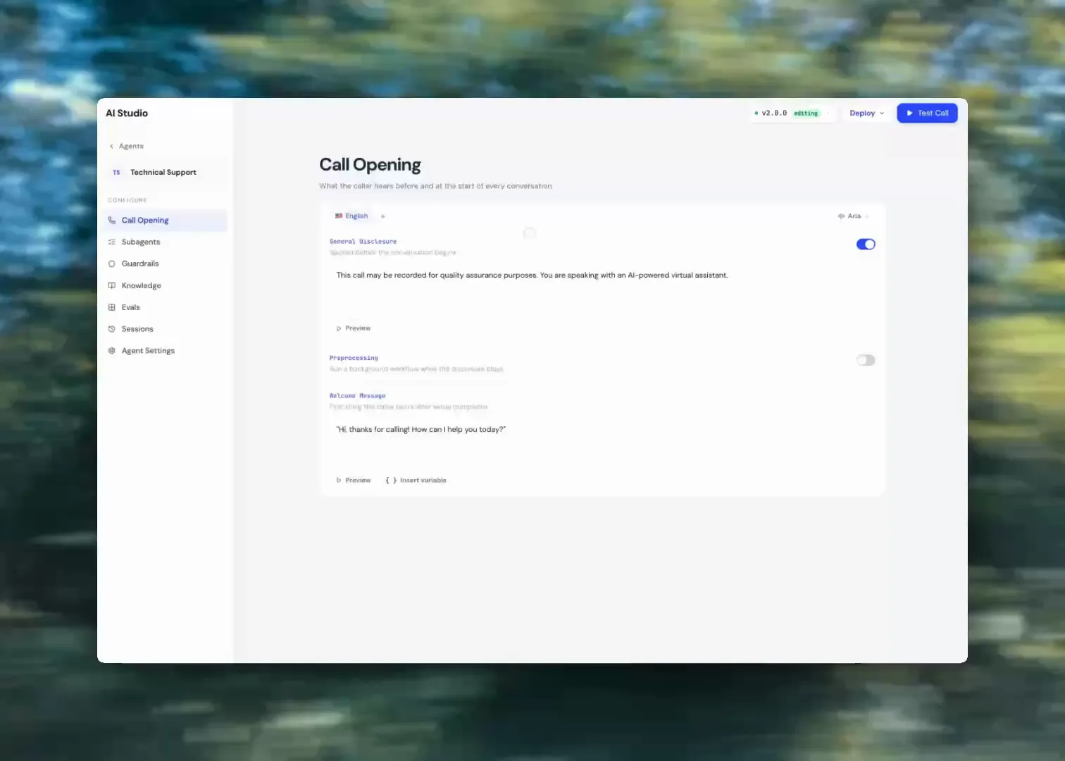 Voice AI Agents — Enterprise Agent Builder cover