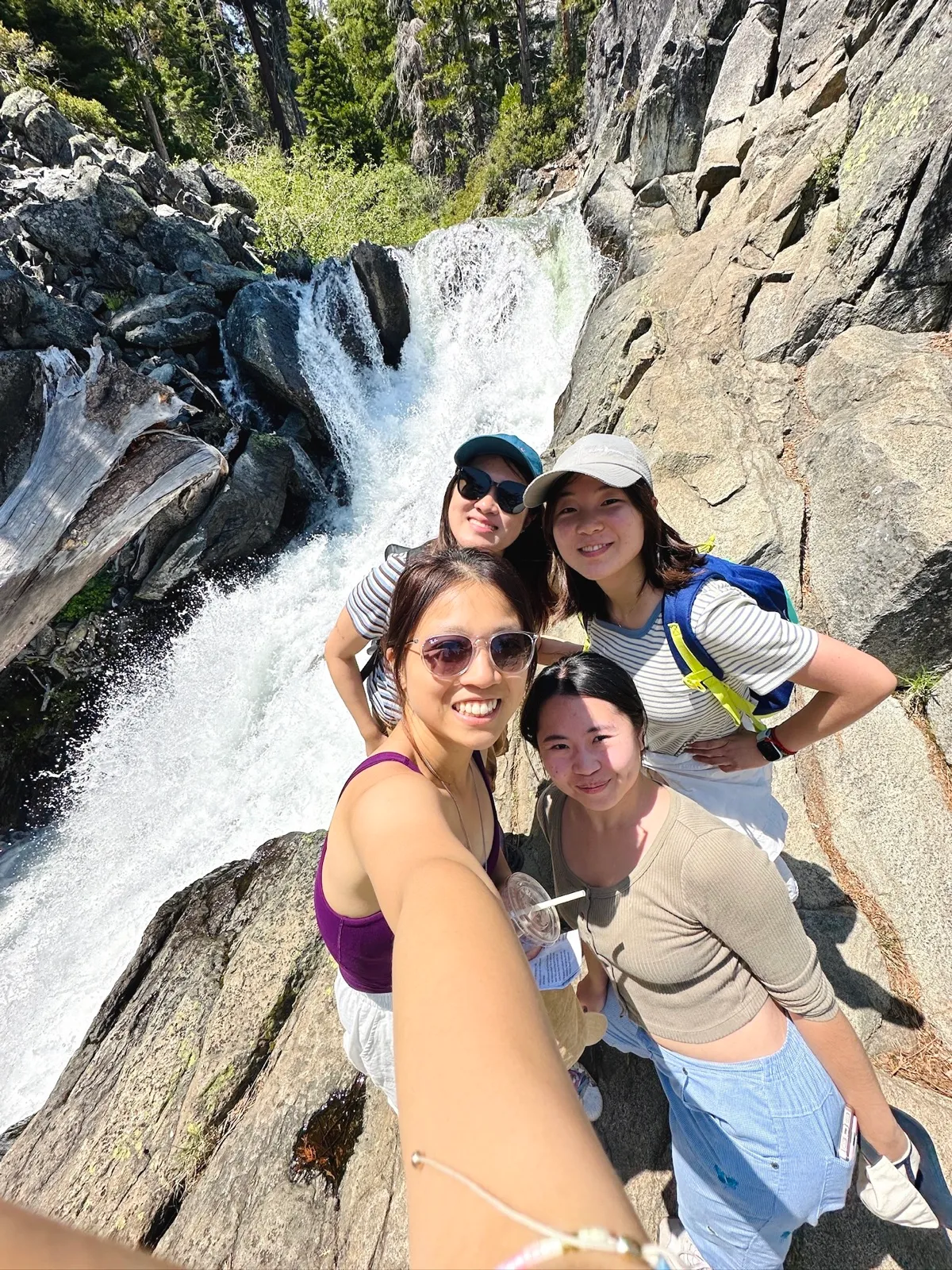 waterfall hike